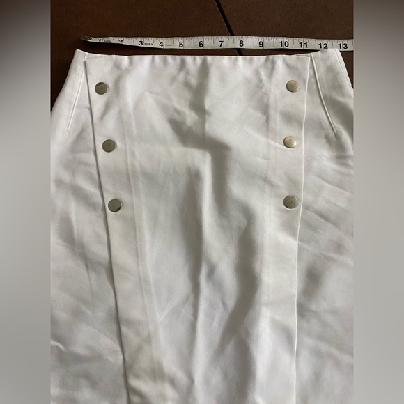 ZARA White mini skirt size XS - Picture 4 of 6